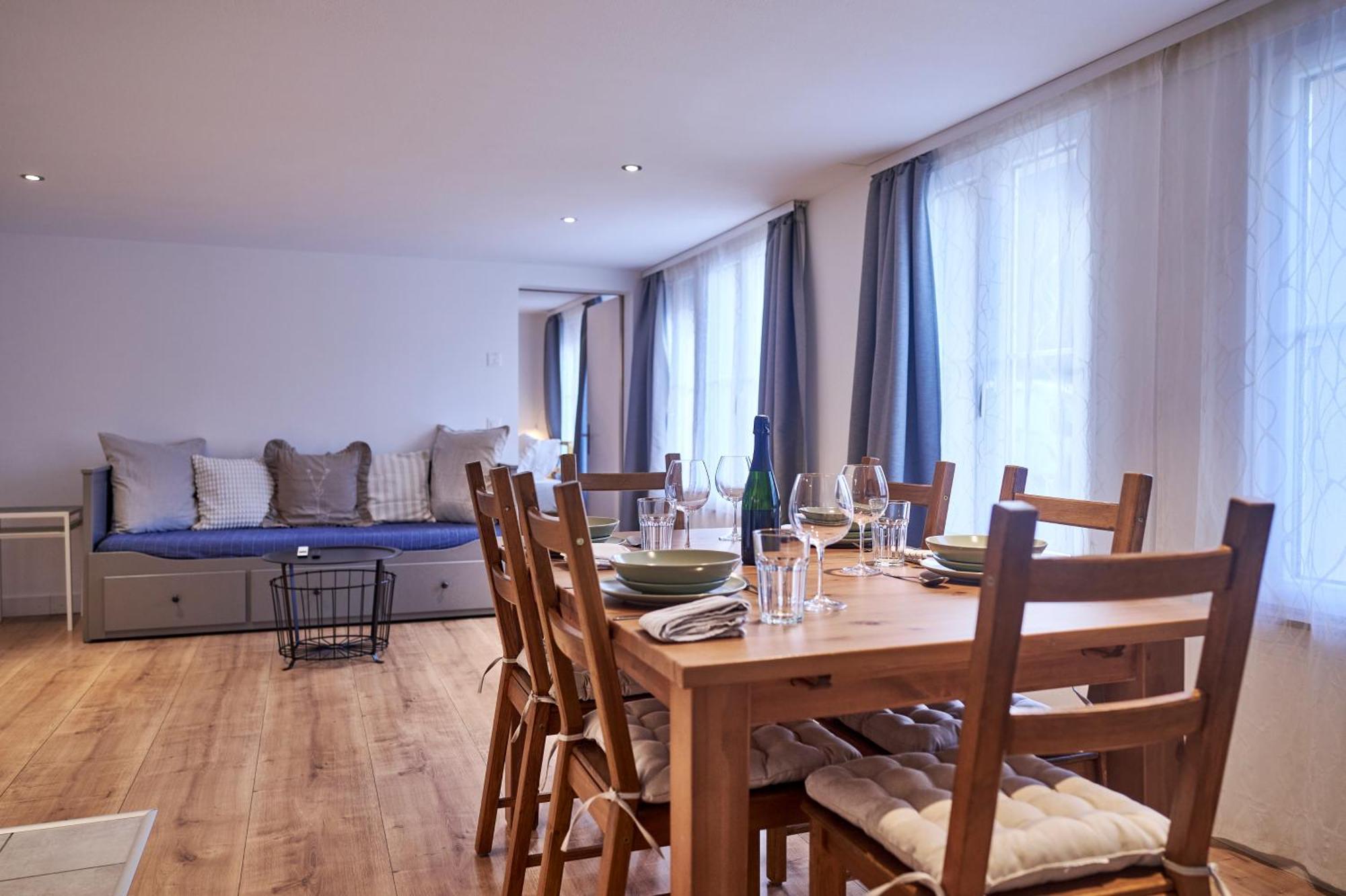 2 Bedroom Mountain View Apartment Интерлакен Экстерьер фото